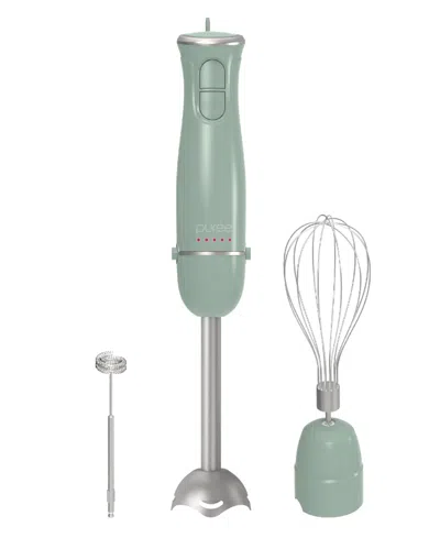 Tzumi Puree 3-pc. Immersion Hand Blender Set In Green