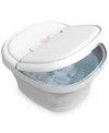 Tzumi Slf Heated Portable Bubble Bath Foot Massager In One Color
