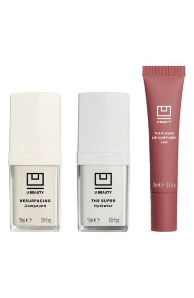 U Beauty 3-piece Skin Care & Lip Set $224 Value