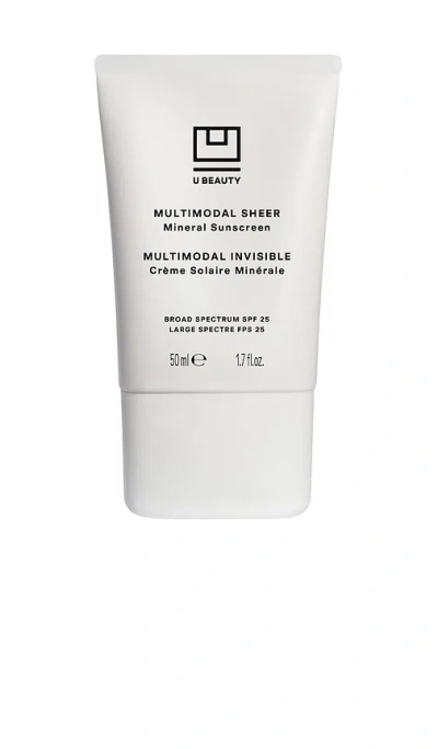 U Beauty Multimodal Sheer Mineral Spf 25 In White