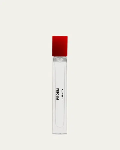 U Beauty Proem Eau De Parfum, 0.33 Oz. In Transparent