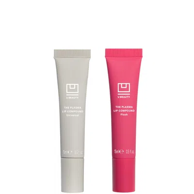 U Beauty The Plasma Lip Compound Duo - Universal & Flush (worth $136.00)