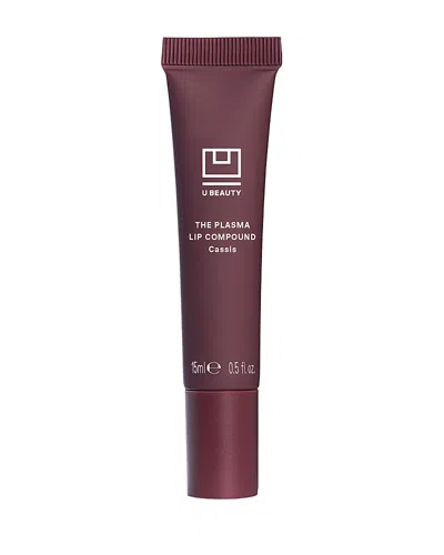 U Beauty The Plasma Lip Compound Tinted In Cassis (rich Plum Wine)