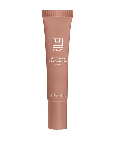 U Beauty The Plasma Lip Compound Tinted In Fawn (warm Tawny Beige)
