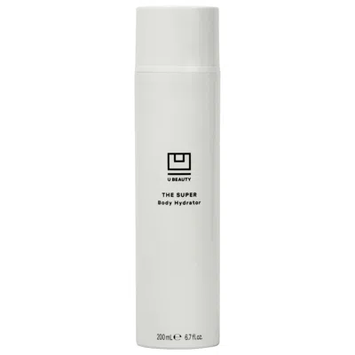 U Beauty The Super Body Hydrator Moisturizer With Vitamin B3 6.7 Oz/200 ml In White