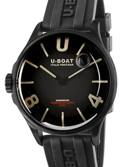 Pre-owned U-boat 9019 Darkmoon 40mm Ipb 5atm