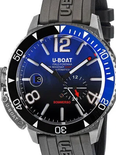 Pre-owned U-boat 9519 Sommerso Automatic Mens Watch 46mm 30atm