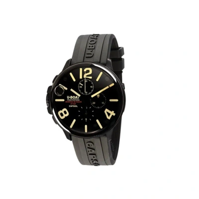 U-boat Capsoil Chronograph Quartz Black Dial Men's Watch 8109/c