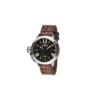 U-boat Classico Automatic Black Dial Men's Watch 8105 In Metallic