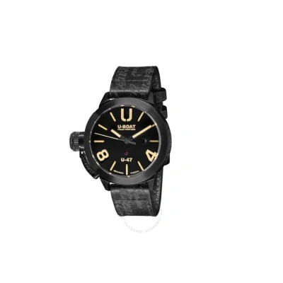 U-boat Classico U-47 Lefty Automatic Black Dial Men's Watch 9160