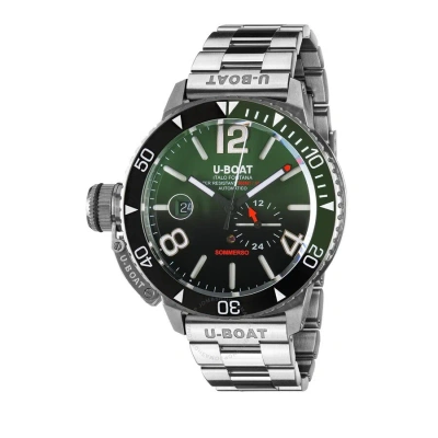 U-boat Sommerso Automatic Green Dial Men's Watch 9520/mt