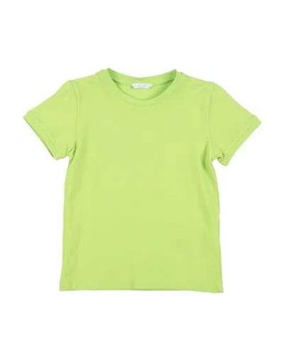 U+é Babies'  Toddler Boy T-shirt Lime Green Size 6 Cotton