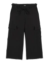 U+é Toddler Girl Pants Black Size 5 Polyester, Elastane In Black
