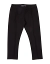 U+é Babies'  Toddler Girl Pants Black Size 5 Viscose, Polyamide, Elastane