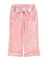 U+é Toddler Girl Pants Salmon Pink Size 6 Polyester, Elastane In Pink