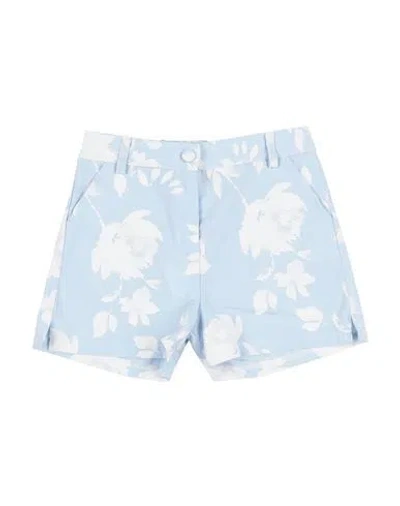 U+é Babies'  Toddler Girl Shorts & Bermuda Shorts Light Blue Size 6 Cotton, Polyester