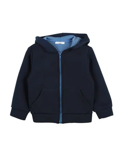U+é Babies'  Toddler Girl Sweatshirt Navy Size 6 Polyester, Elastane