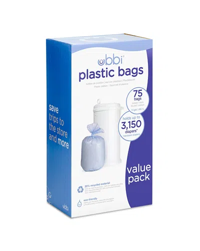 Ubbi 3 Pack Plastic Bags In Blue
