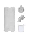 Ubbi Bath Utility Collection In Gray