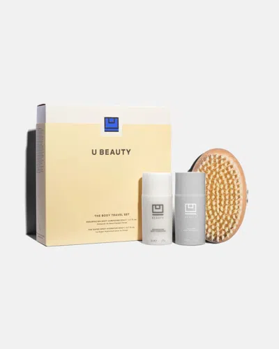 Ubeauty U Beauty The Body Trio & Body Brush Set 2x80ml