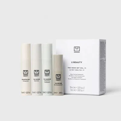 Ubeauty U Beauty The Index Set Vol. Iii  3x10ml + 5ml