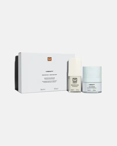Ubeauty U Beauty The Resurface + Restore Set Resurfacing Serum 2x15ml