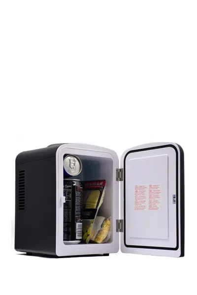Uber Appliance 6-can Mini Fridge In Matte Black