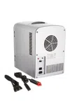 Uber Appliance 6-can Mini Fridge In Silver