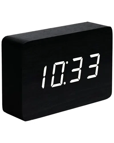 Uber Appliance Kutia Brick Click Clock In Black