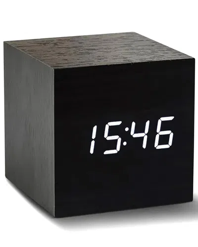Uber Appliance Kutia Cube Click Clock In Black