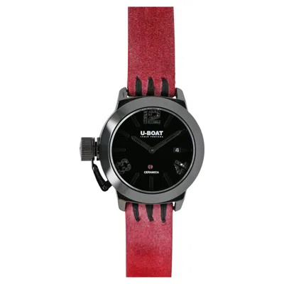 Pre-owned U-boat Ceramic 42 Mm Automatic Wristwatch In Multi