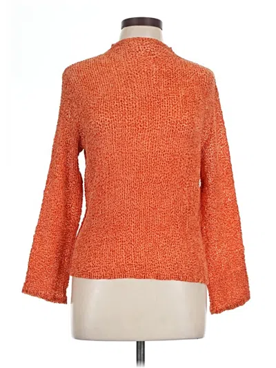 Pre-owned Ubu 3/4 Sleeve Turtleneck In Orange