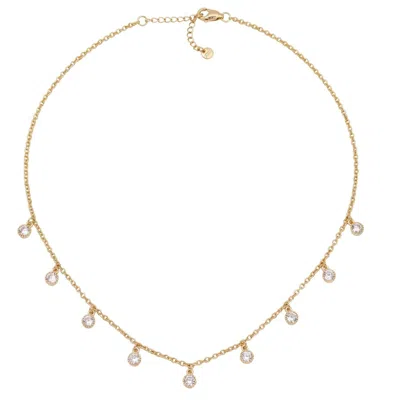 Uchi And Soto Women's Enso Gold Circle Stone Necklace