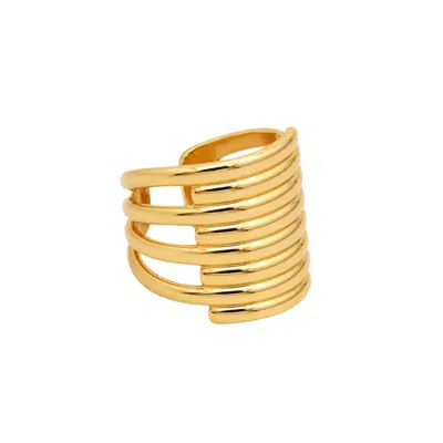 Uchi And Soto Women's Gold Kin Layered Statement Ring