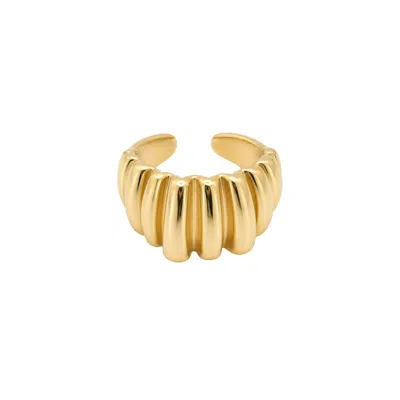 Uchi And Soto Women's Kin Draped Gold Ring