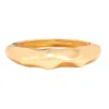 Uchi And Soto Women's Nami Gold Hammered Bangle In Gold