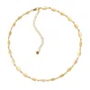 Uchi And Soto Women's Neutrals / Gold Nekomeishi Cream Cats Eye Necklace In Gold