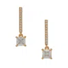 Uchi And Soto Women's Shikaku Gold Drop Stone Earrings In Gold