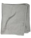Uchino Air Waffle Bath Towel, 28" X 55" In Gray