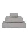 Uchino Air Waffle Bath Towel In Grey