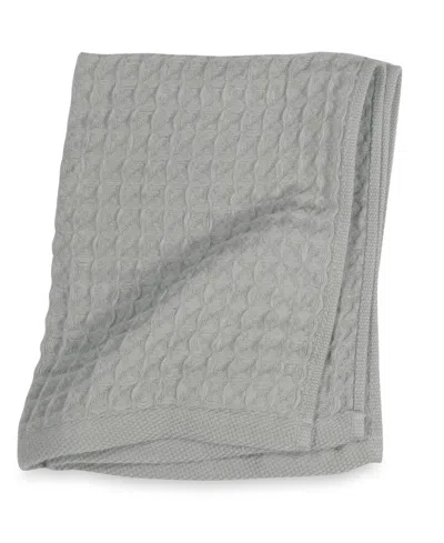 Uchino Air Waffle Wash Cloth, 13" X 16" In Gray