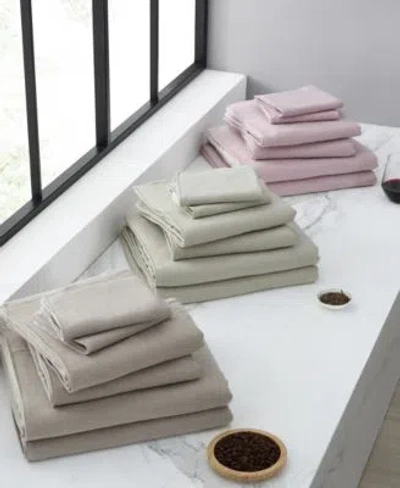 Uchino Natural Dyed Cotton Bath Towel In Tea