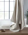 Uchino Natural Dyed Cotton Wash Cloth Towel, 14" X 13" In Coffee
