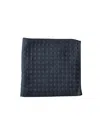 Uchino Waffle Twist 100% Cotton Washcloth, 13" X 13" In Ebony