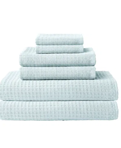 Uchino Waffle Twist 6-pc. Bath Towel Set