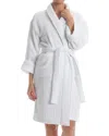 Uchino Waffle Twist Bath Robe In White