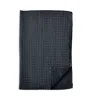 Uchino Waffle Twist Bath Towel In Ebony
