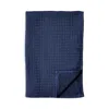 Uchino Waffle Twist Hand Towel In Indigo