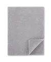 Uchino Zero Twist Bath Towel, 39" X 63" In Gray