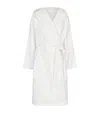 Uchino Zero Twist Hooded Bathrobe In White